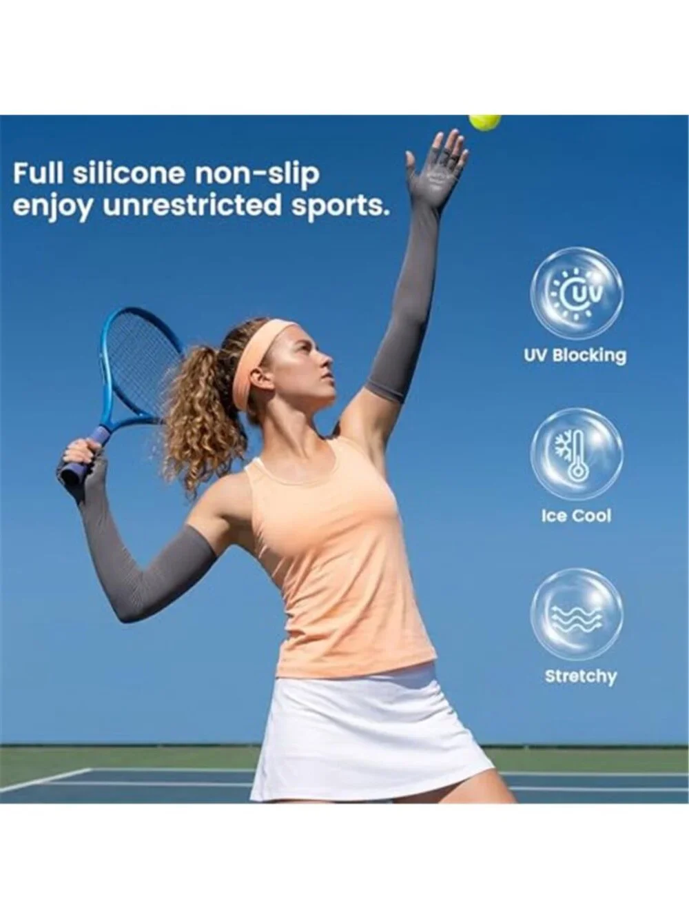 Women's Sun Gloves UV Protection Breathable Touchscreen UPF SPF Sun Protection